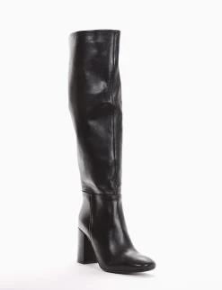stivale tacco 8 cm nero