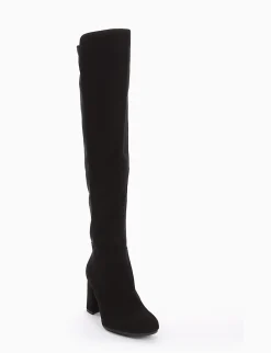 stivale tacco 3 cm nero