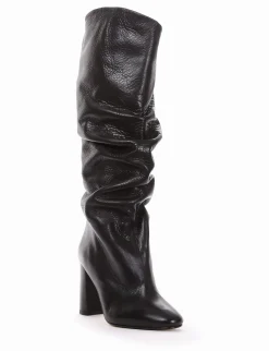 stivale tacco 9 cm nero