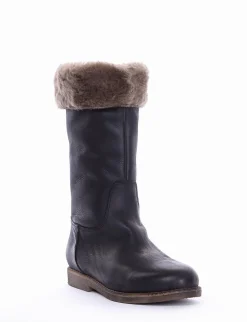stivale tacco 3 cm nero