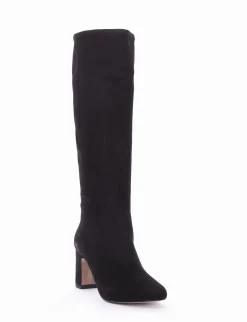 stivale tacco 7 cm nero