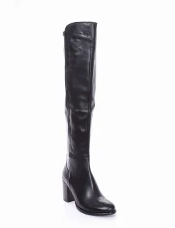 stivale tacco 8 cm nero