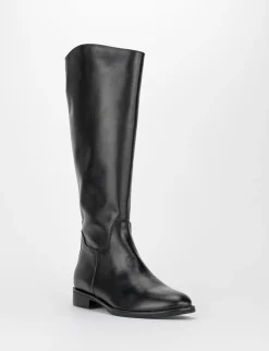 Stivale tacco 3 cm nero