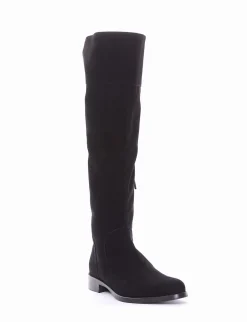 stivale tacco 2 cm nero