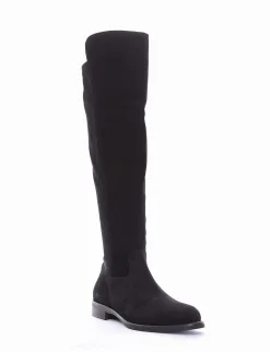 stivale tacco 2 cm nero