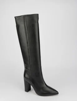 Stivale tacco 9 cm nero