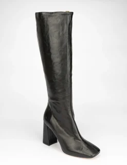 Stivale tacco 9 cm nero