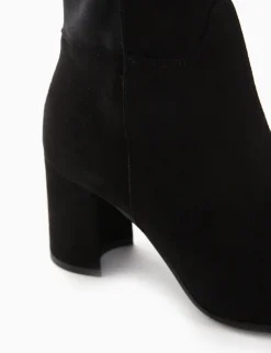stivale tacco 3 cm nero