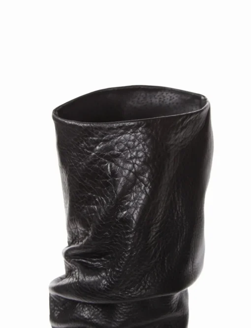 stivale tacco 9 cm nero