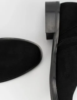 Stivale tacco 3 cm nero