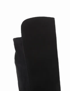 stivale tacco 2 cm nero