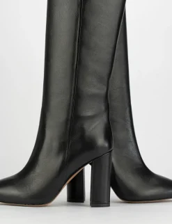 Stivale tacco 9 cm nero
