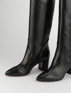 Stivale tacco 7 cm nero