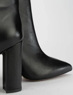 Stivale tacco 9 cm nero