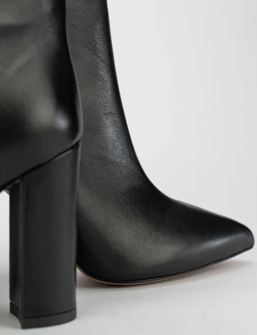 Stivale tacco 9 cm nero