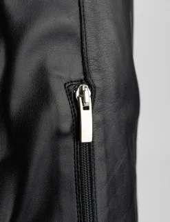 stivale tacco 5 cm nero