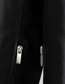 Stivale tacco 5 cm nero
