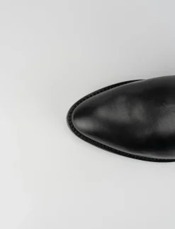 Stivale tacco 3 cm nero