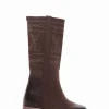 stivale tacco 3 cm testa