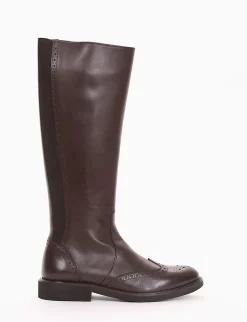 stivale tacco 2 cm testa