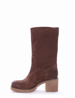 stivale tacco 5 cm testa