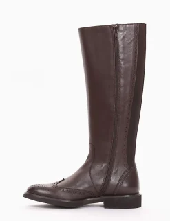 stivale tacco 2 cm testa