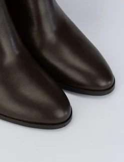 Stivale tacco 5 cm testa