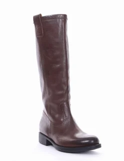 stivale tacco 2 cm tortora