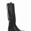 Stivale tacco 2cm nero