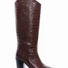 Stivale tacco 8cm testa