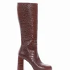 Stivale tacco 12cm testa