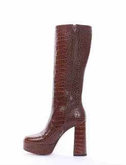 Stivale tacco 12cm testa