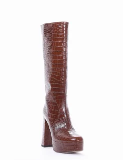 Stivale tacco 12cm testa