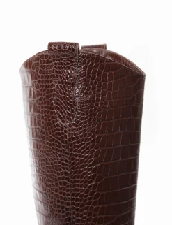 Stivale tacco 8cm testa