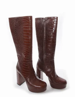 Stivale tacco 12cm testa