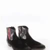Stivale tronchetto tacco 3 cm nero