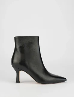 Stivale tronchetto tacco 7 cm nero