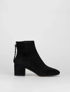 Stivale tronchetto tacco 5 cm nero