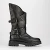 Stivale tronchetto tacco 3 cm nero