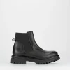 Stivale tronchetto tacco 3 cm nero