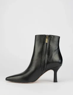 Stivale tronchetto tacco 7 cm nero