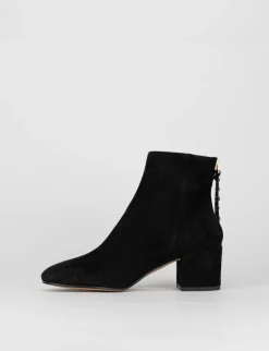 Stivale tronchetto tacco 5 cm nero