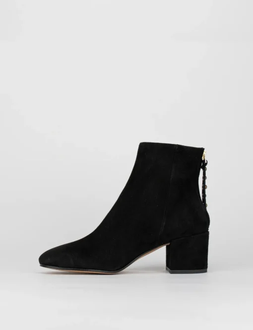 Stivale tronchetto tacco 5 cm nero