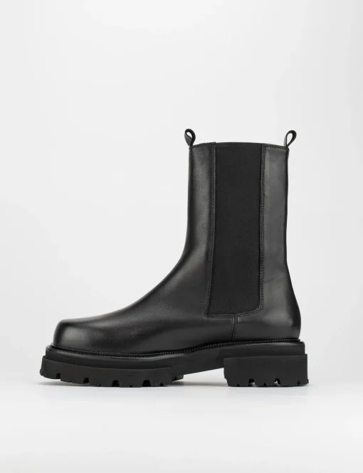 Stivale tronchetto tacco 3 cm nero
