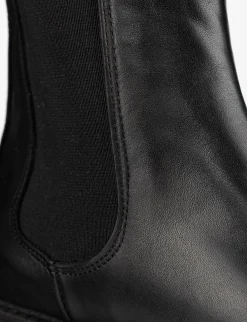Stivale tronchetto tacco 3 cm nero