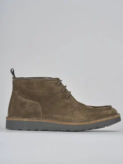Stivaletti camoscio beige