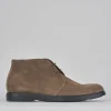 Stivaletti camoscio beige