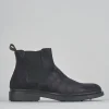 Stivaletti camoscio blu
