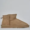 Stivaletti camoscio marrone