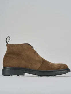Stivaletti camoscio marrone